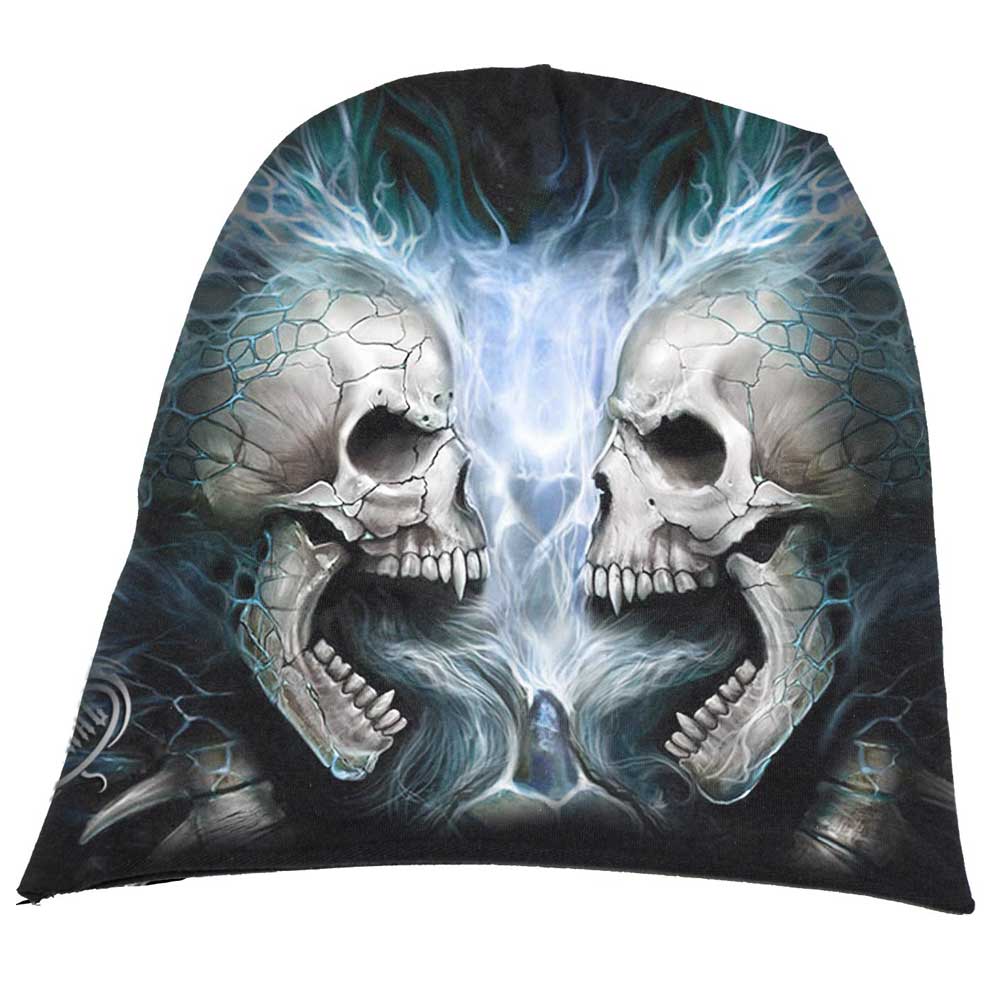 Spiral - FLAMING SPINE Mütze Beanie - Schwarz